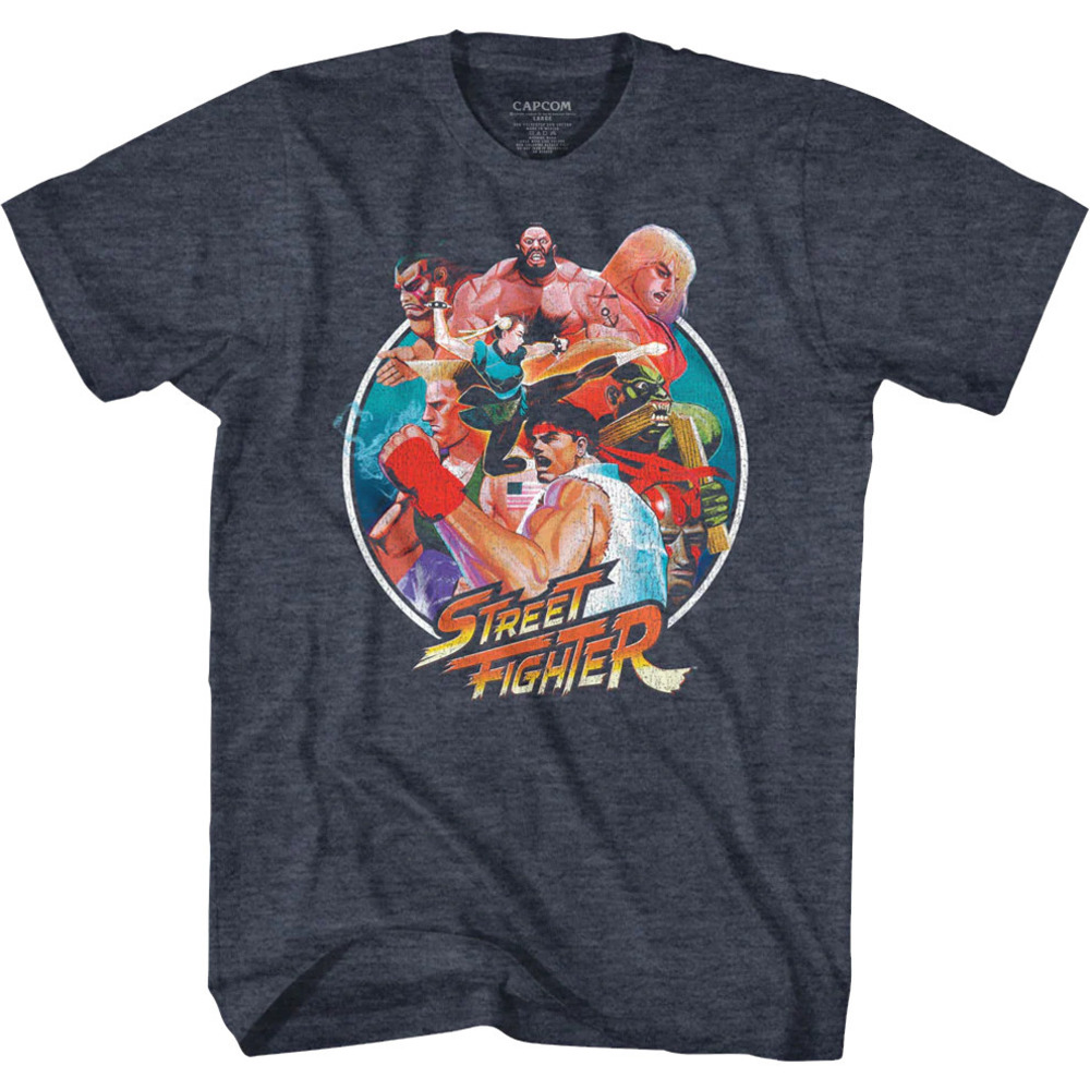 Collage Street Fighter Tshirt